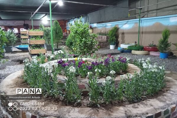 افتتاحیه اولین آتلیه گل در تربت‌جام