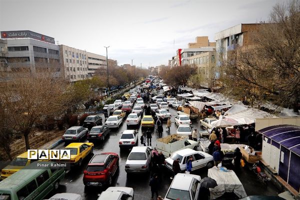 یک قدم مانده به عید در تبریز