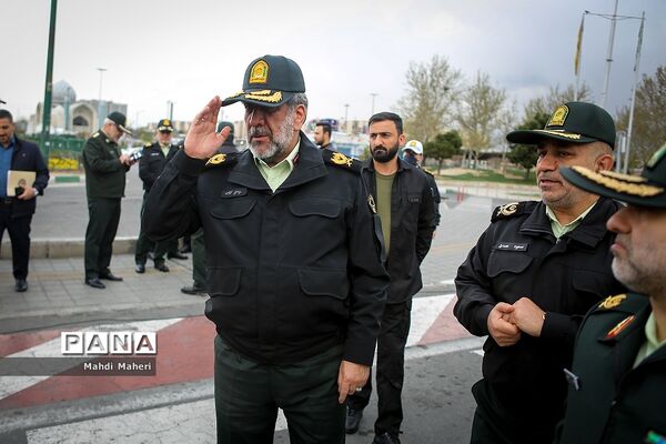 رزمایش اقتدار نوروزی فرماندهی انتظامی تهران بزرگ