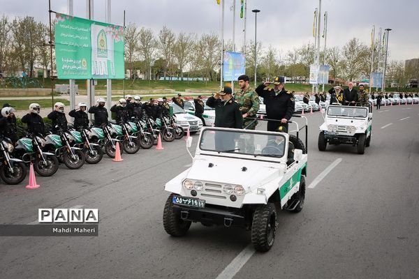 رزمایش اقتدار نوروزی فرماندهی انتظامی تهران بزرگ