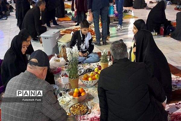 لحظات تحویل سال در مسجد مقدس جمکران