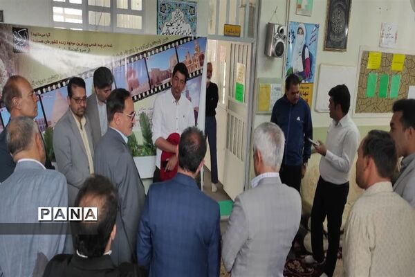 بازدید مدیرکل آموزش و پرورش استان از ستاد اسکان نوروزی ابرکوه