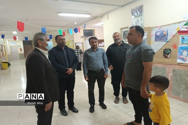 حال و هوای اولین روز بهار در مرکز و مدارس محل اسکان فرهنگیان بهبهان