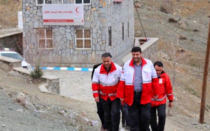 خدمات هلال احمر در کوهستان کلکچال کم‌نظیر است