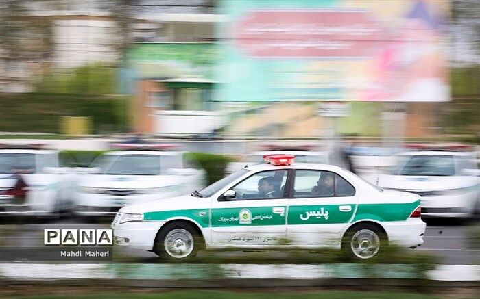 تردد گشت یگان ویژه پلیس در راستای تامین امنیت حداکثری