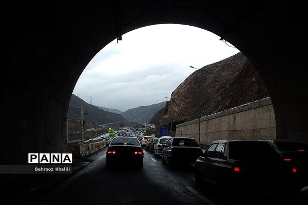 ترافیک نیمه‌سنگین در محورهای ورودی به شهرهای شمالی کشور