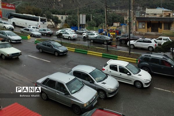 ترافیک نیمه‌سنگین در محورهای ورودی به شهرهای شمالی کشور