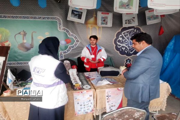 خدمات نوروزی هلال احمر در ملارد