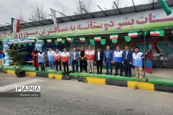 خدمات نوروزی هلال احمر در ملارد