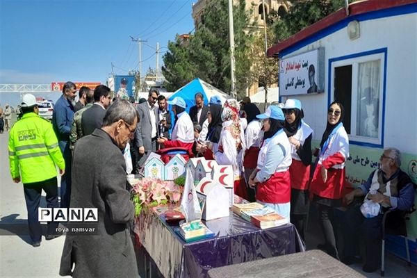افتتاحیه طرح ایمنی و سلامت پایگاه هلال احمر شهرستان مانه و سملقان
