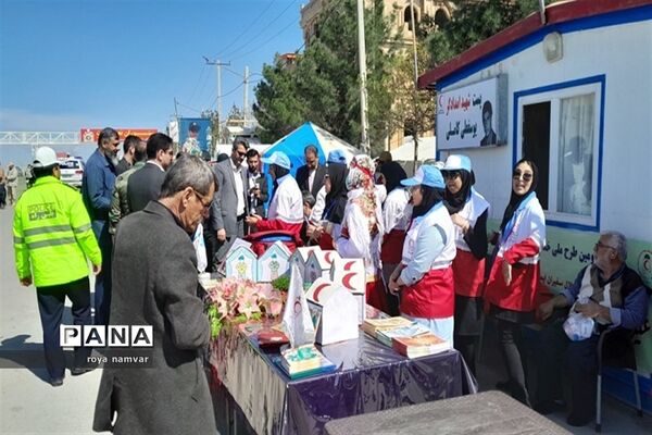 افتتاحیه طرح ایمنی و سلامت پایگاه هلال احمر شهرستان مانه و سملقان