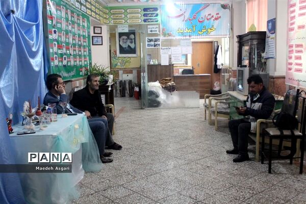 اسکان مسافران نوروزی در مدرسه امیرکبیر قم