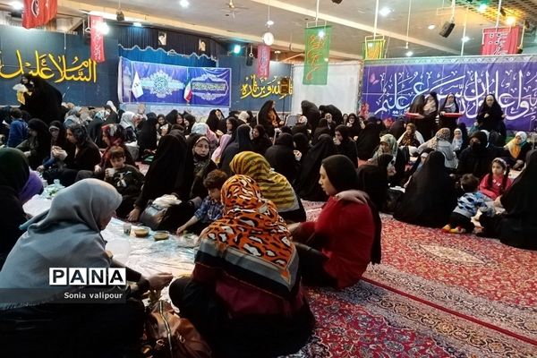 ضیافت افطاری در بهشت زهرای  تهران