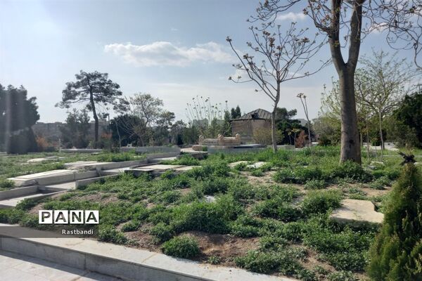 آرامستان ابن بابویه در ایام تعطیلات نوروز