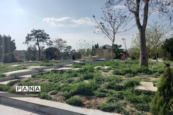 آرامستان ابن بابویه در ایام تعطیلات نوروز