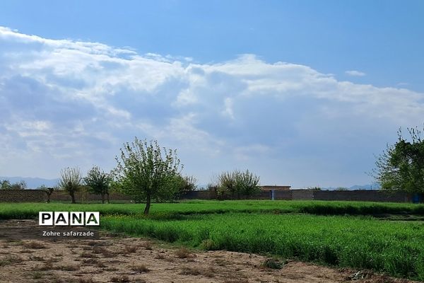 طبیعت زیبای روستای باغِ آسیا در شهرستان گناباد