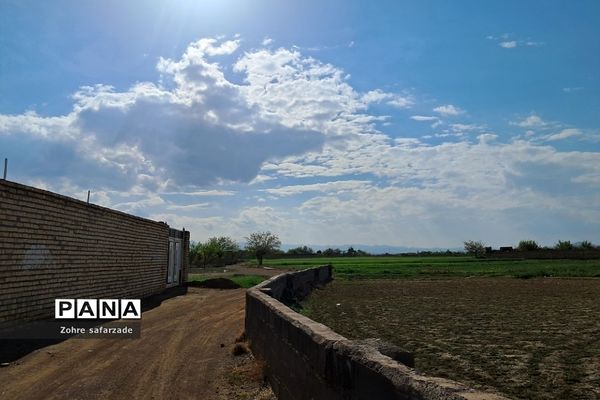 طبیعت زیبای روستای باغِ آسیا در شهرستان گناباد