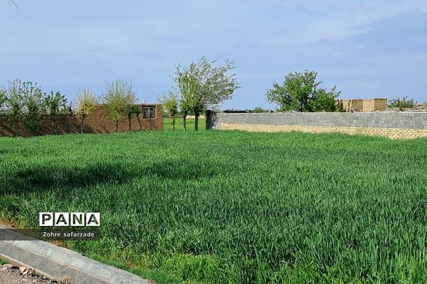 طبیعت زیبای روستای باغِ آسیا در شهرستان گناباد