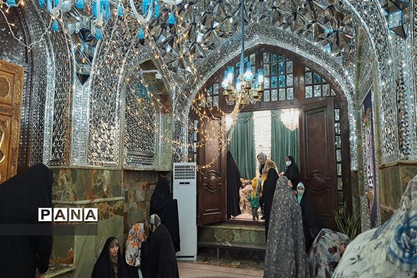 حرم امامزاده صالح(ع) در تعطیلات نوروزی