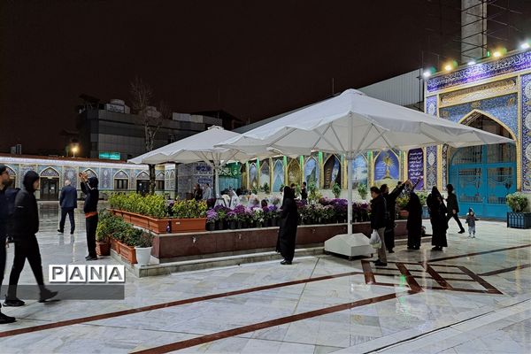 حرم امامزاده صالح(ع) در تعطیلات نوروزی