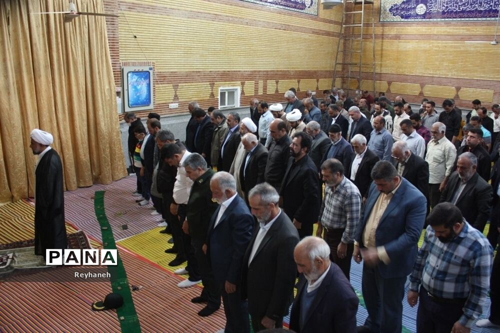 برگزاری نماز جمعه در بخش جوادآباد