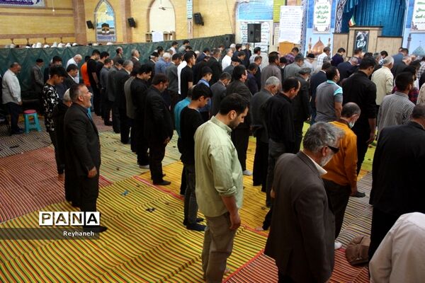 برگزاری نماز جمعه در بخش جوادآباد