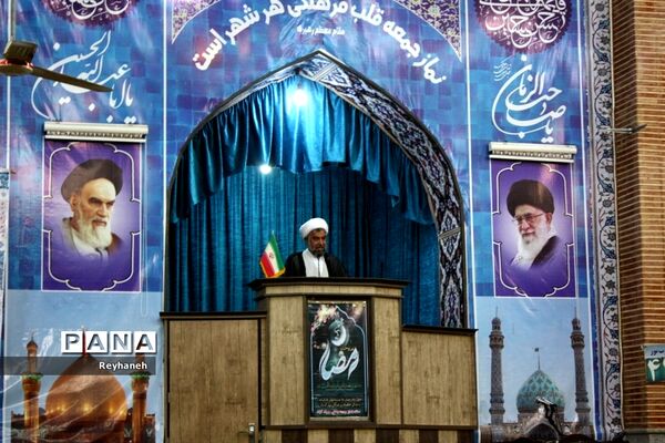 برگزاری نماز جمعه در بخش جوادآباد