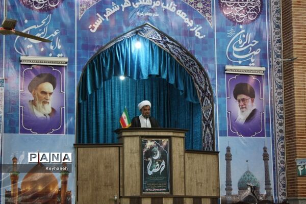 برگزاری نماز جمعه در بخش جوادآباد