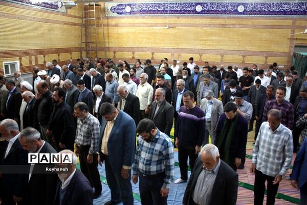 برگزاری نماز جمعه در بخش جوادآباد