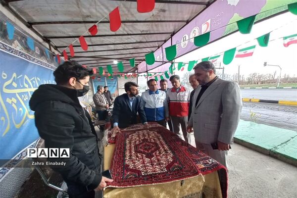 بازدید فرماندار ملارد از دستگاه‌های خدمت‌رسان در عید نوروز