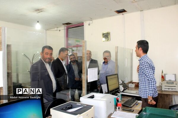 تبریک مدیرکل آموزش و پرورش استان بوشهر به کارکنان در اولین روز کاری سال جدید