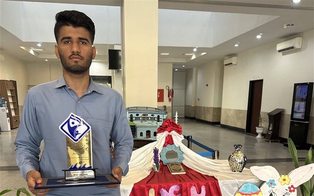 دانش‌آموز خبرنگار پانا، جوان برتر چابهار در حوزه دانش‌آموزی شد