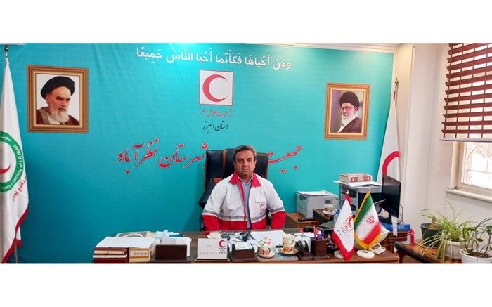 هلال احمر نظرآباد تا پایان تعطیلات نوروزی همراه مسافران است