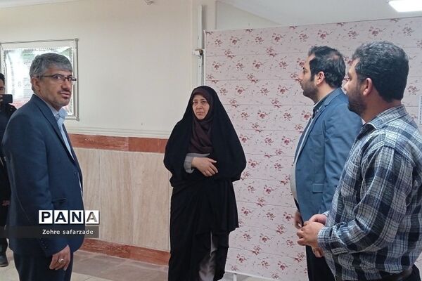 بازدید مسئولان شهری از روند اجرایی ستاد اسکان نوروزی آموزش و پرورش رودهن
