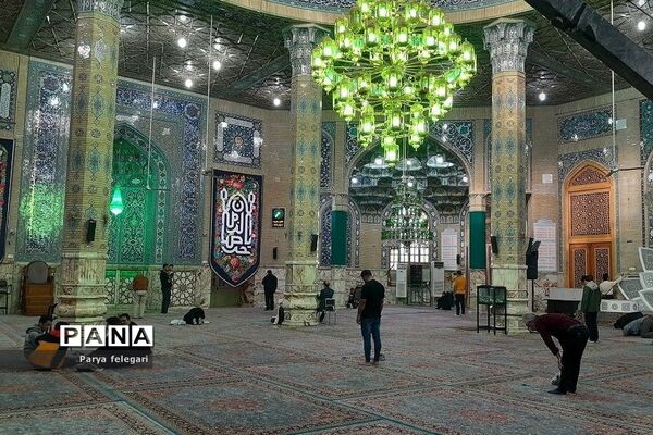 حال و هوای منتظران ظهور در مسجد جمکران شهر مقدس قم