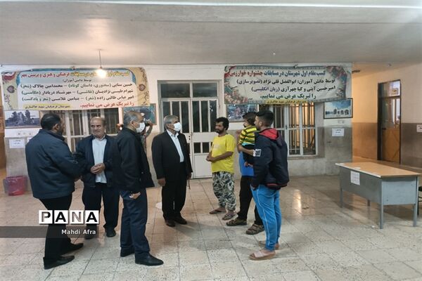 افزایش مدارس محل اسکان مسافران نوروزی به علت بارندگی در شهرستان بهبهان