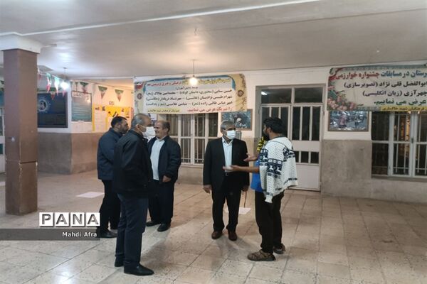 افزایش مدارس محل اسکان مسافران نوروزی به علت بارندگی در شهرستان بهبهان