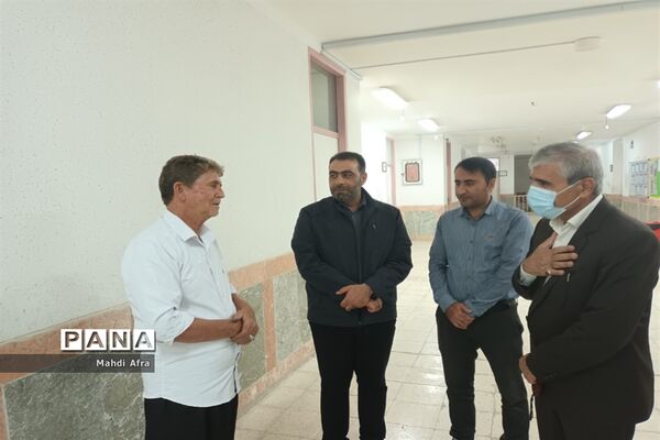 افزایش مدارس محل اسکان مسافران نوروزی به علت بارندگی در شهرستان بهبهان
