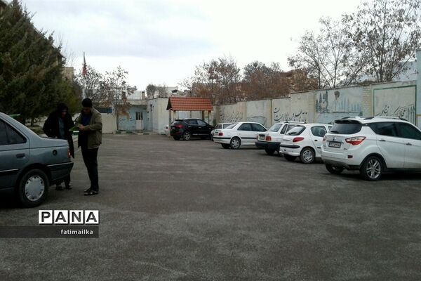 بازدید اعضای ستاد خدمات سفر شهرستان فیروزکوه  از مراکز اسکان آموزش و پرورش