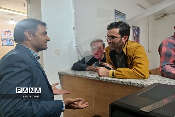 بازدید مدیرکل آموزش و پرورش و نماینده مردم شیراز در مجلس شورای اسلامی از ستاد اسکان مسافران نوروزی ناحیه چهار شیراز