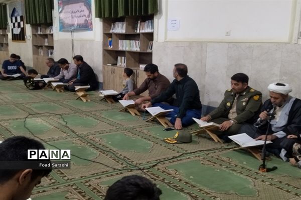 جلسات قرائت قرآن کریم به مناسبت ماه مبارک رمضان در شهرستان تربت جام