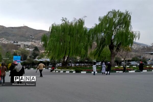 طبیعت بهاری بوستان شهید چمران شهرستان کرج