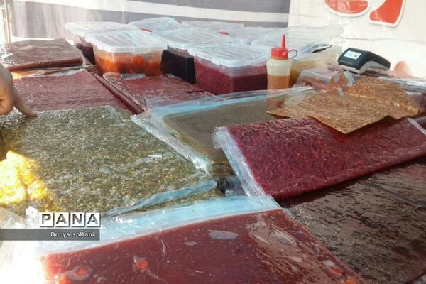 نمایشگاه نوروزی در مجموعه طاقبستان استان کرمانشاه