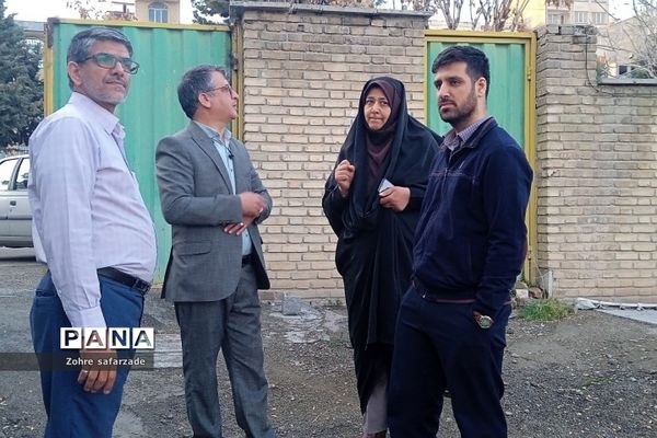 حضور معاون اداره‌کل آموزش و پرورش شهرستان‌های تهران در ایام نوروز در رودهن