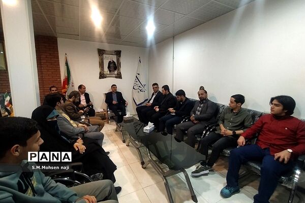 دیدارنوروزی اعضای کارگروه دانش‌آموزی قم با نماینده مجلس شورای اسلامی