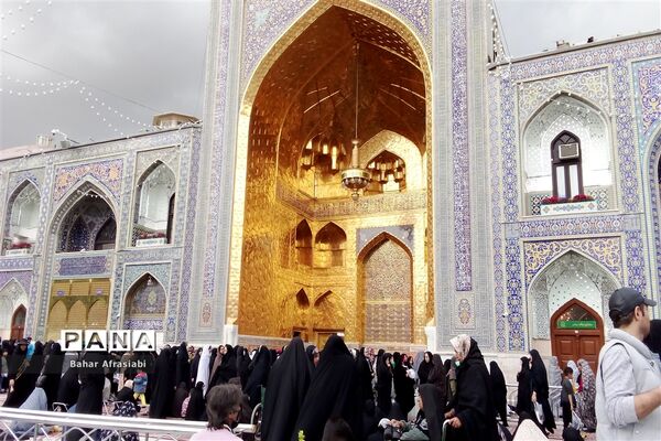 حال و هوای حرم رضوی در مشهد مقدس