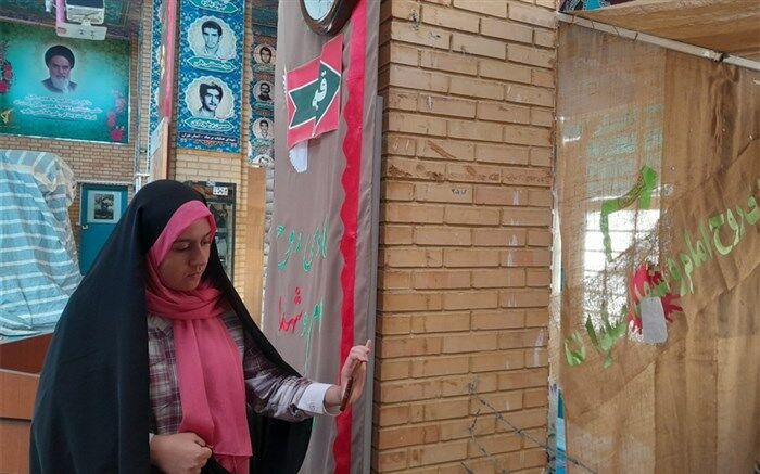 گزارش دانش‌آموز خبرنگار پانا ملارد از موزه فرهنگی دفاع مقدس  در کرمانشاه/فیلم