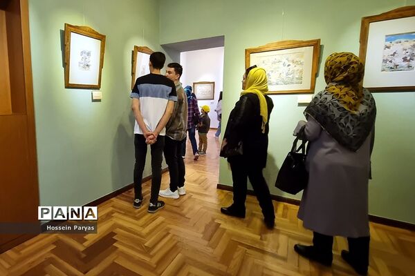گردشگران نوروزی در مجموعه فرهنگی‌تاریخی سعدآباد