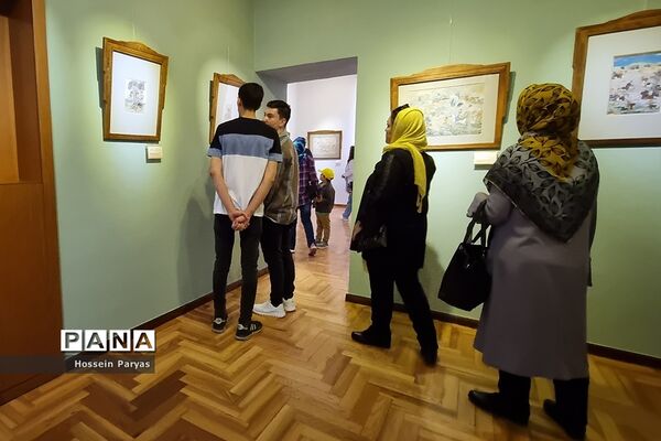 گردشگران نوروزی در مجموعه فرهنگی‌تاریخی سعدآباد