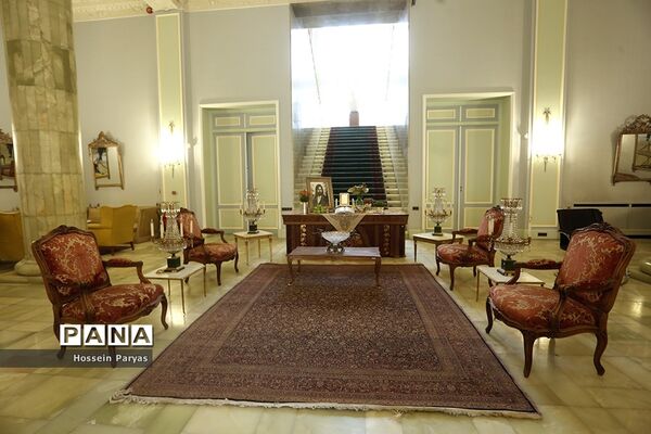 گردشگران نوروزی در مجموعه فرهنگی‌تاریخی سعدآباد